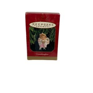 1997 Hallmark Granddaughter Handcrafted Keepsake Holiday Christmas Ornament